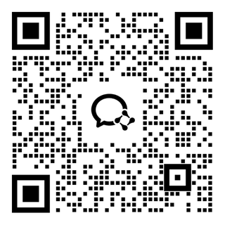 客服二维码，悬停放大